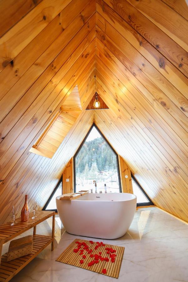 Cabana Cozy Cabin A Frame Topliţa 외부 사진