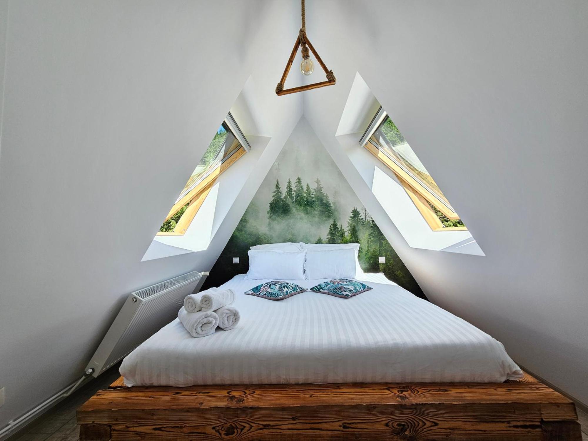 Cabana Cozy Cabin A Frame Topliţa 외부 사진