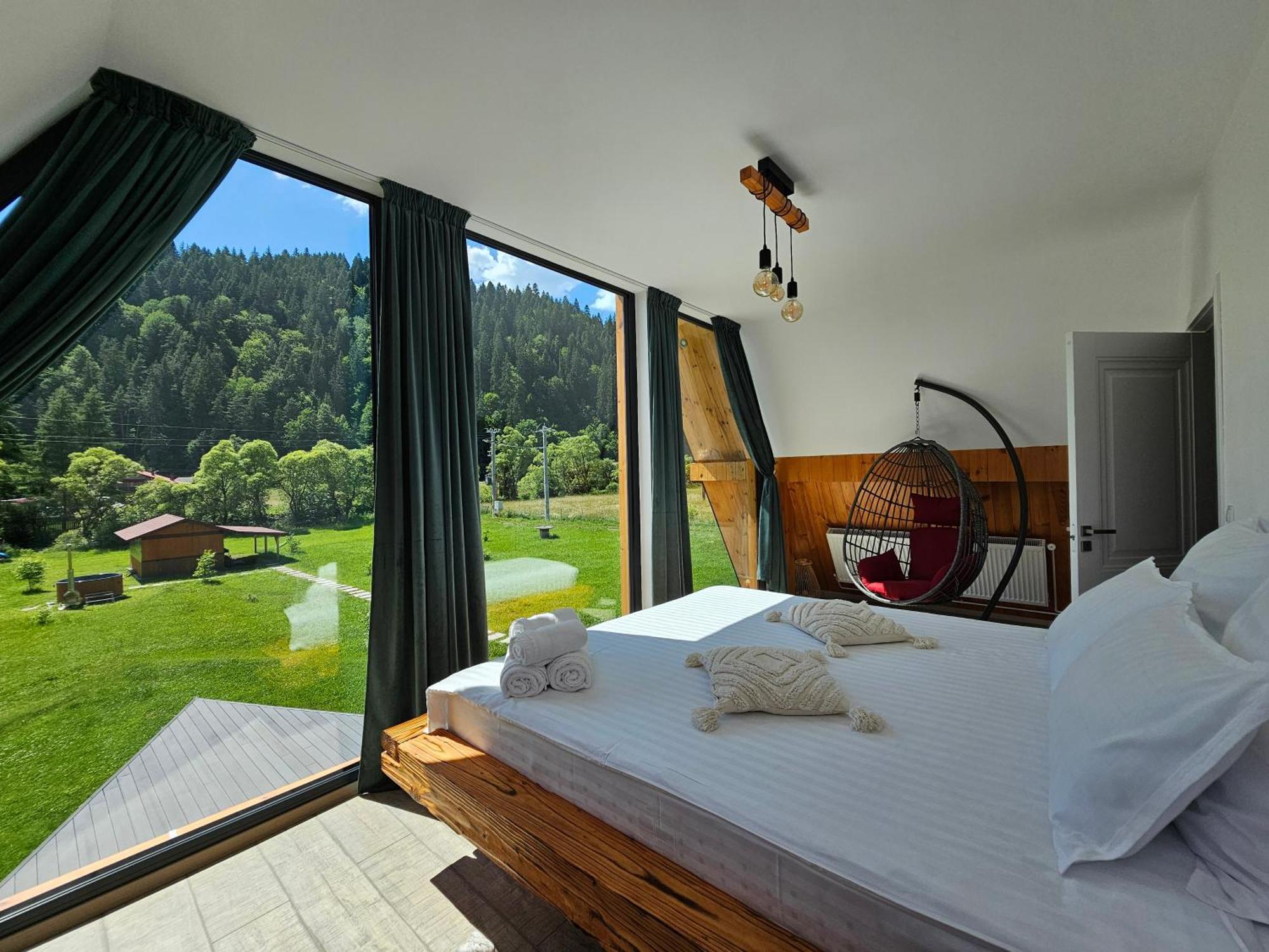 Cabana Cozy Cabin A Frame Topliţa 외부 사진