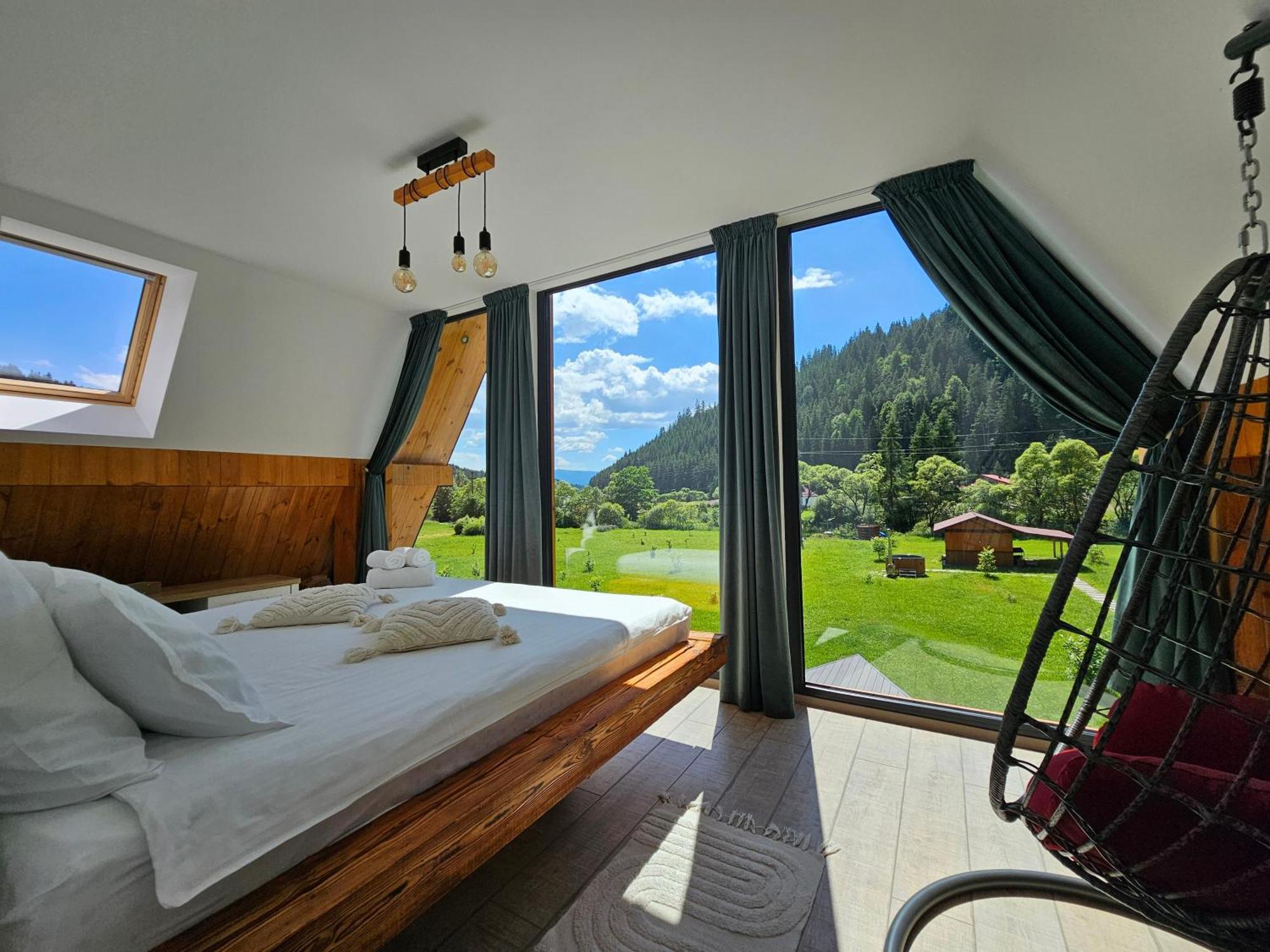 Cabana Cozy Cabin A Frame Topliţa 외부 사진