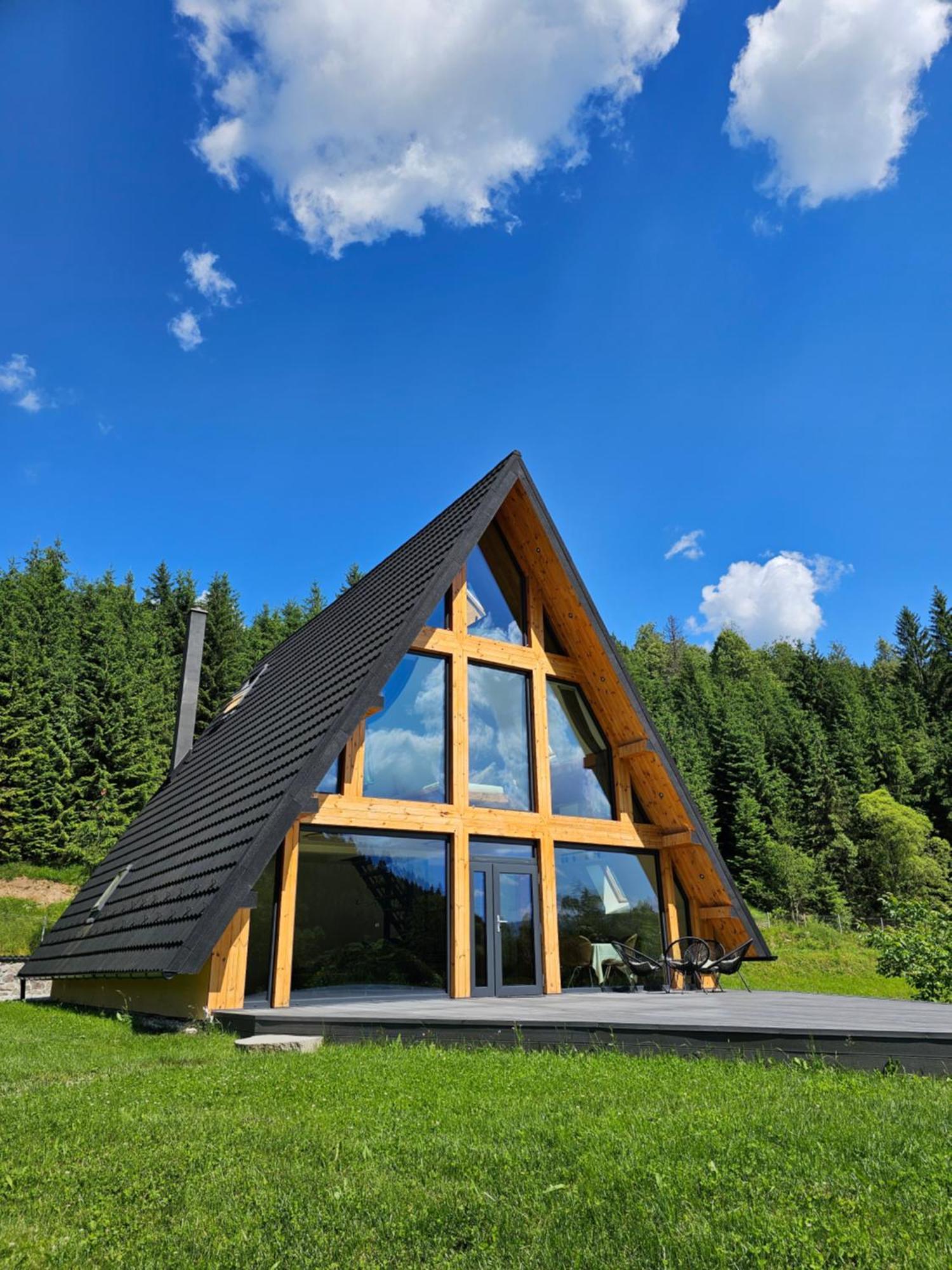 Cabana Cozy Cabin A Frame Topliţa 외부 사진