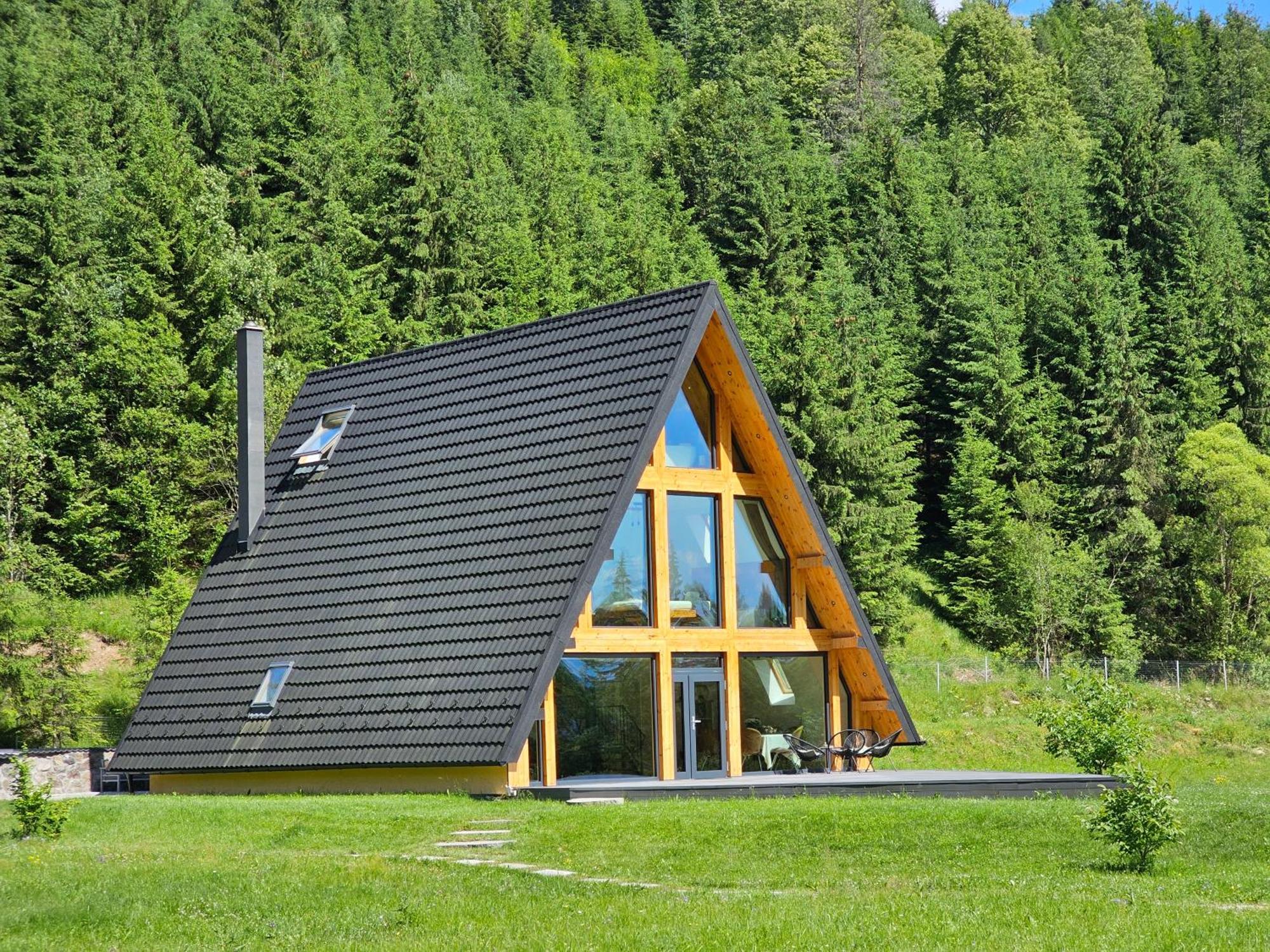 Cabana Cozy Cabin A Frame Topliţa 외부 사진