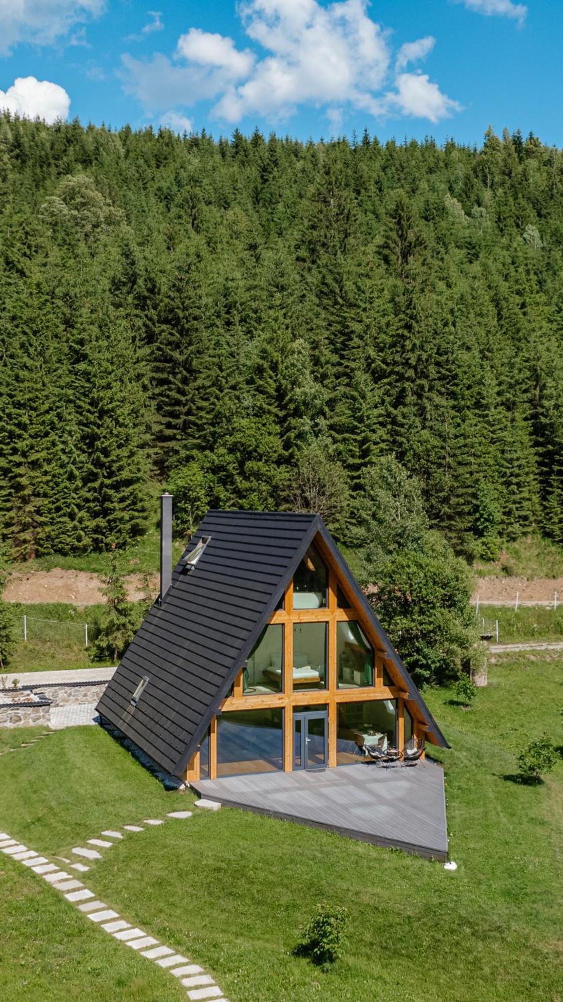 Cabana Cozy Cabin A Frame Topliţa 외부 사진